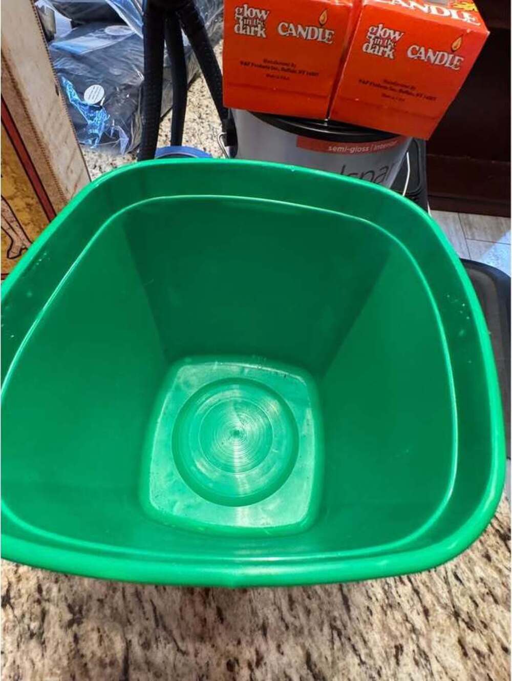 VINTAGE 90s CARDINAL PLASTIC HALLOWEEN BUCKET GHOSTS PUMPKIN WITCH - Picture 2 of 4